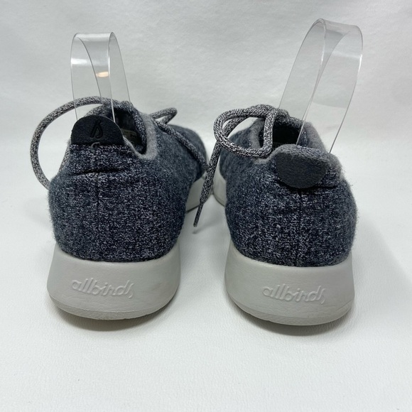 Allbirds Wool Runners Merino Grey Comfort Sneaker Men's Size US 11 - Picture 8 of 14